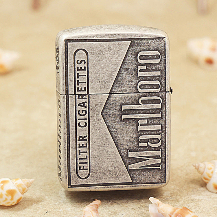 Zippo 1941 Antique Silver Marlboro Cowboy - MC27