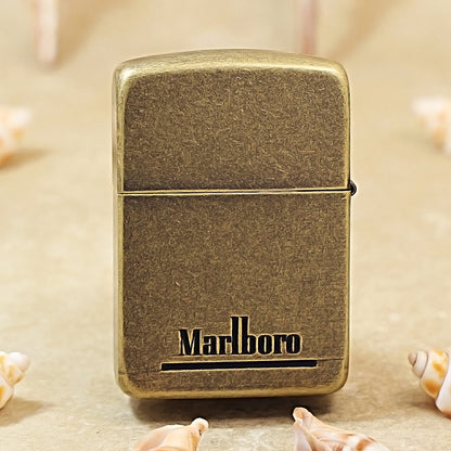 Zippo Antique Bronze Marlboro Supreme Collector's Edition Lighter - MC16