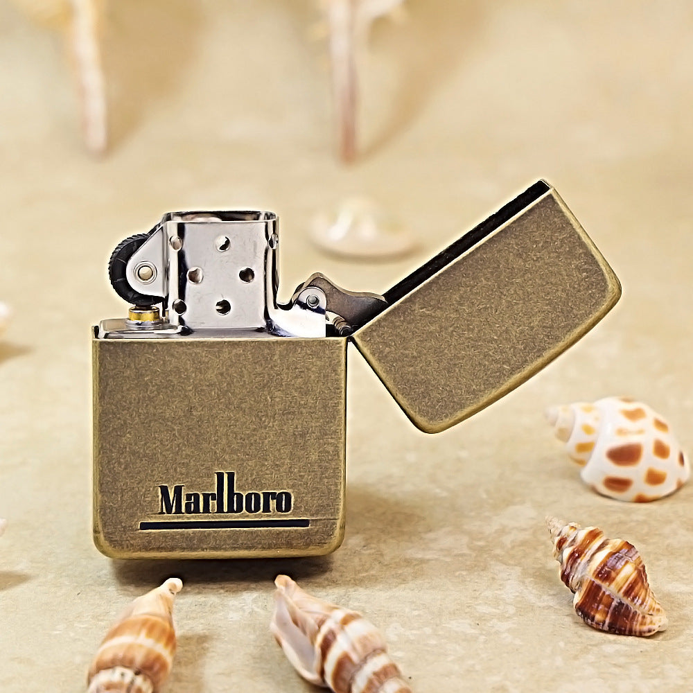 Zippo Antique Bronze Marlboro Supreme Collector's Edition Lighter - MC16