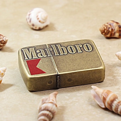 Zippo Antique Bronze Marlboro Supreme Collector's Edition Lighter - MC16