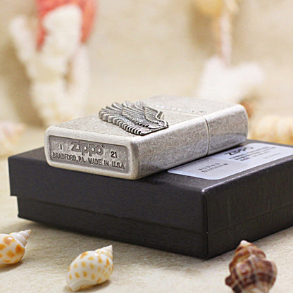 Zippo Vintage Argent Fly Higher Angel Wing Version - KR18