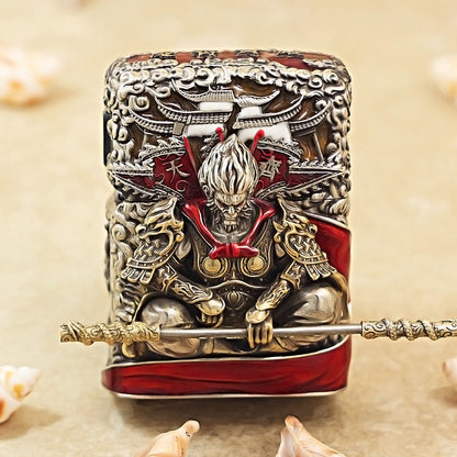 Zippo Vintage Argent Havoc in Heaven Sun Wukong Case Case - CM90