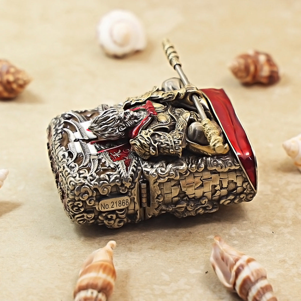 Zippo Vintage Argent Havoc in Heaven Sun Wukong Case Case - CM90