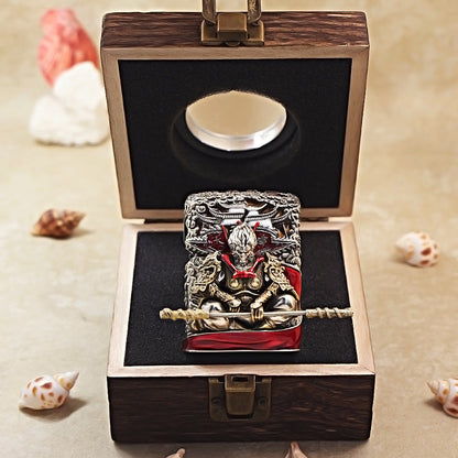 Zippo Vintage Argent Havoc in Heaven Sun Wukong Case Case - CM90