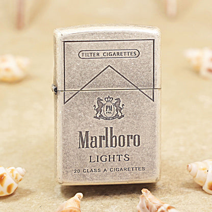 Zippo Antique Silver Marlboro - MC25