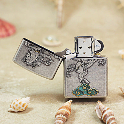 Zippo Vintage Argent Soaring Horse - DS157