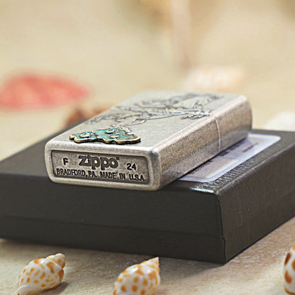 Zippo Vintage Argent Soaring Horse - DS157