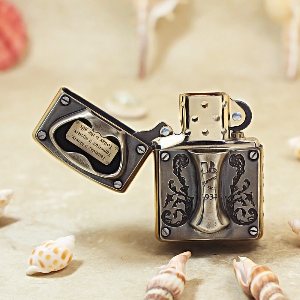 Zippo Bronze Bottle Opener Medallion Today is the Gift - DS179