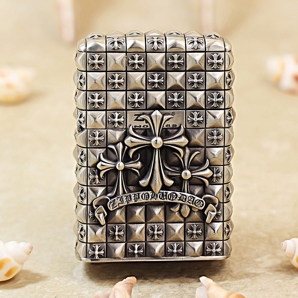 Zippo Gothic Heavy-duty Triple Crucifix Case Case - CM55