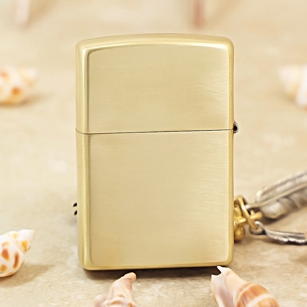 Zippo Premium-Shine Bronze Blue Turquoise Eagle Sun Medallion Flame - DS172