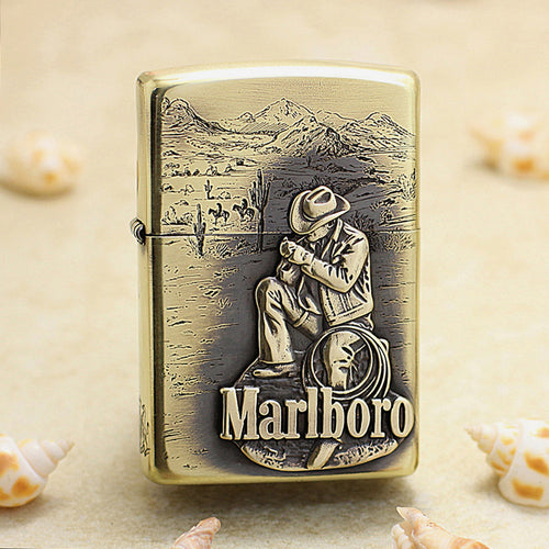 Zippo Marlboro Crouching Cowboy - MC31