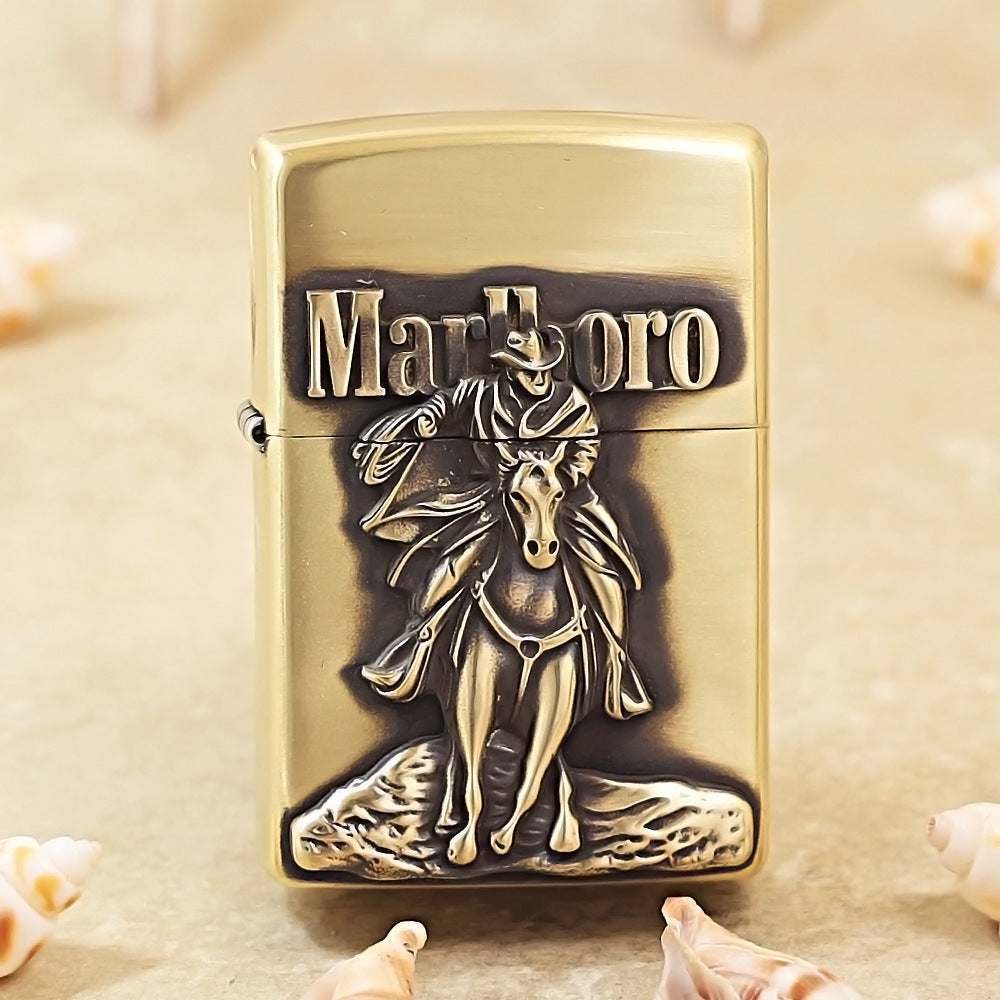 Zippo Marlboro Horseback Rider Lighter - MC19