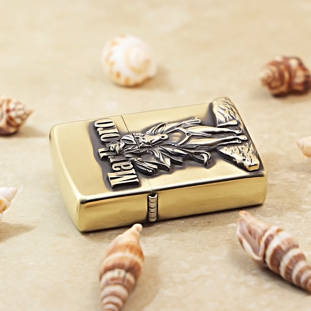 Zippo Marlboro Horseback Rider Lighter - MC19