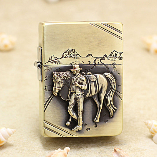 Zippo Marlboro Horsewalk – Precision Engraved Relief Edition - MC05