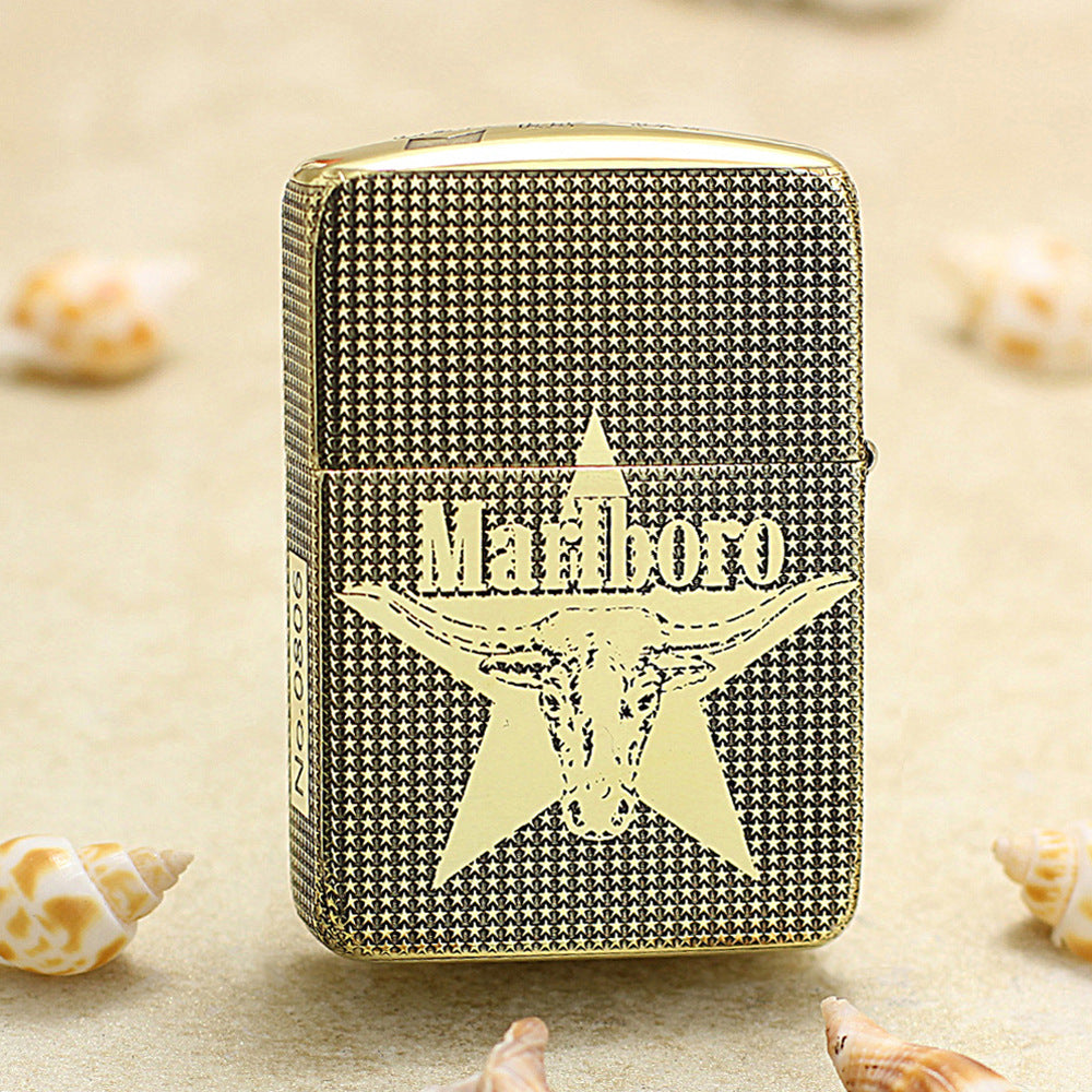 Zippo Marlboro Starlight Bull Head Lighter - MC18