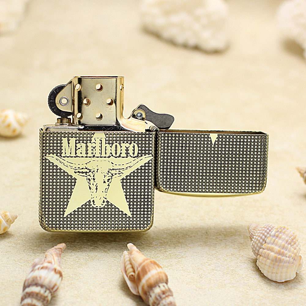 Zippo Marlboro Starlight Bull Head Lighter - MC18