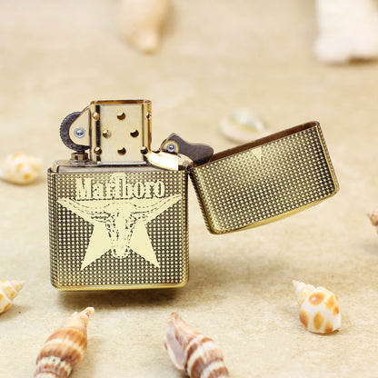 Zippo Marlboro Starlight Bull Head Lighter - MC21