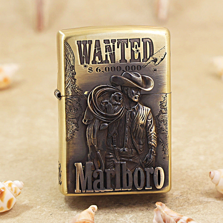 Zippo Marlboro Wanted Poster Lighter - MC08