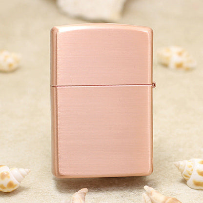 Zippo Rose Gold Teddy Bear for Lover Crystal Heart Medallion Flame - DS175