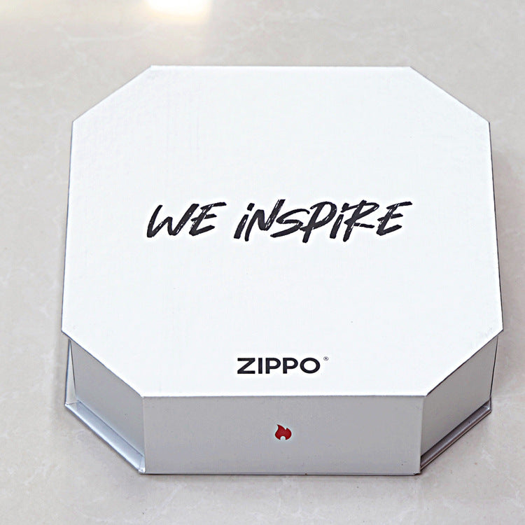 Zippo Satin Steel Thunder Mecha Heavy-duty Case Case - CM59