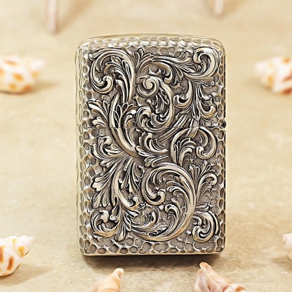 Zippo Argent Vintage Glory Crucifix Case Case - CM65