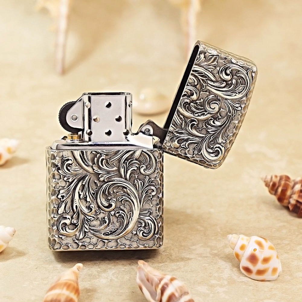 Zippo Argent Vintage Glory Crucifix Case Case - CM65