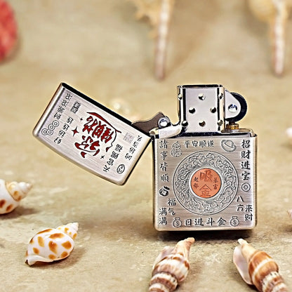 Zippo Smoked Argent Riches Summoning Decree Version - DS162