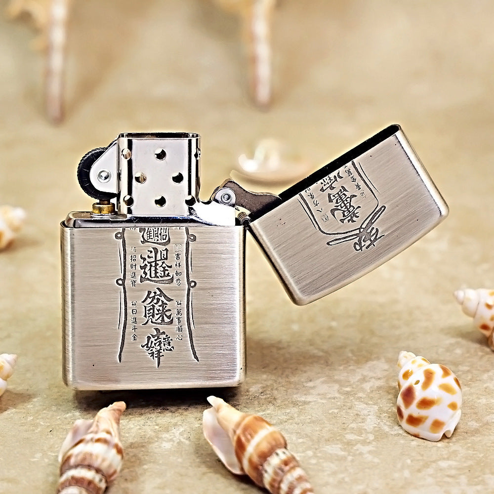 Zippo Smoked Argent Riches Summoning Decree Version - DS162