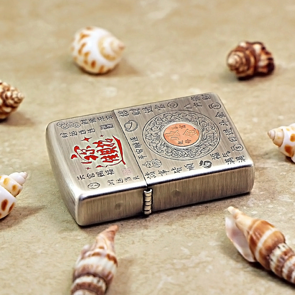 Zippo Smoked Argent Riches Summoning Decree Version - DS162