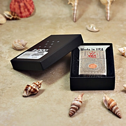 Zippo Smoked Argent Riches Summoning Decree Version - DS162