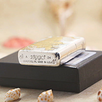 Zippo 162 Dual-Finish Mighty Tiger Zodiac Animal Collection - 162-DS101