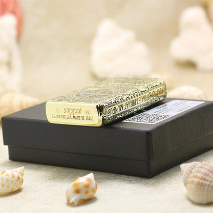 Zippo Vintage Bronze Constantine Crucifix - CC48