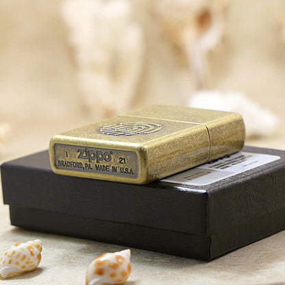 Zippo Vintage Bronze Fingerprint Code - DS80