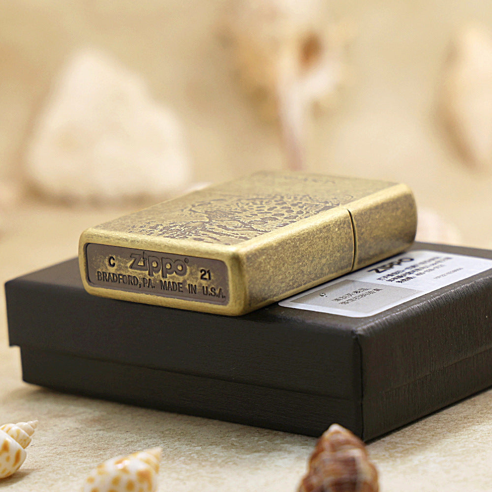 Zippo Vintage Bronze Leopard (Safari Series) - KR11