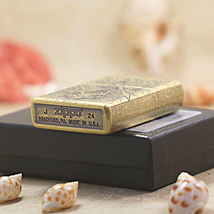 Zippo Vintage Bronze Nezha - 205-DS97