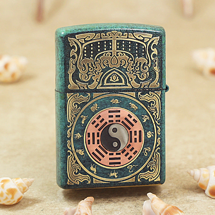 Zippo Vintage Bronze 'Dragon Totem' - DS137