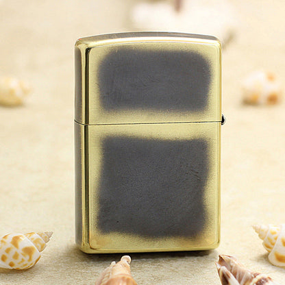 Zippo Vintage Dual Finish 'Celestial Guardians Compass' - DS156