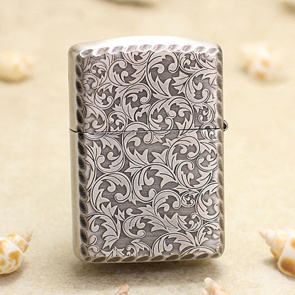 Zippo Vintage Argent Double-Sided Arabesque (Qianyu Studio) - 162-DS09