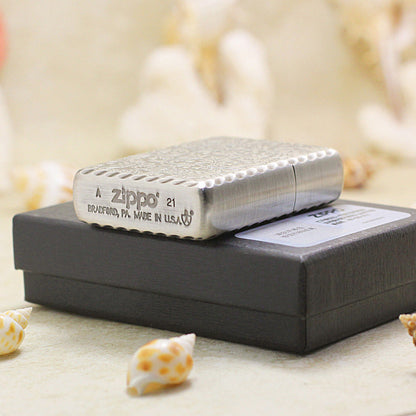 Zippo Vintage Argent Double-Sided Arabesque (Qianyu Studio) - 162-DS09