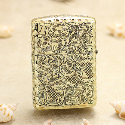 Zippo Heavy-duty Vintage Bronze 'Baroque Lady' - CC21