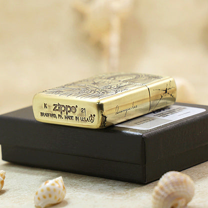 Zippo Heavy-duty Vintage Bronze 'Bodhisattva Enlightenment' - CC31
