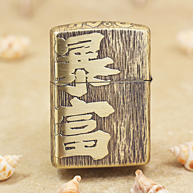 Zippo Heavy-duty Vintage Bronze 'Extreme Wealth' - CC02