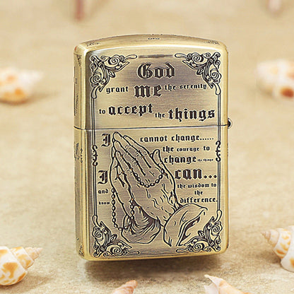 Zippo Heavy-duty Vintage Bronze 'Guardian Angel' - CC08