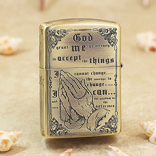 Zippo Heavy-duty Vintage Bronze 'Guardian Angel' - CC08