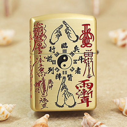 Zippo Heavy-duty Vintage Bronze Zhong Kui Exorcist - CC85