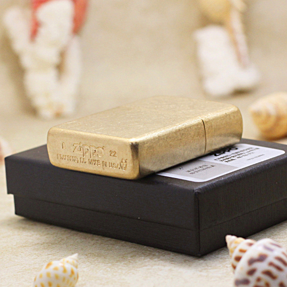 Zippo Heavy-duty Tumbled Bronze Worn Finish - CC05