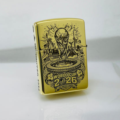 Zippo Armor World Cup 2026 Limited Edition Brass Lighter - 169WC