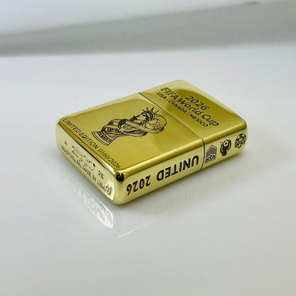 Zippo Armor World Cup 2026 Limited Edition Brass Lighter - 169WC