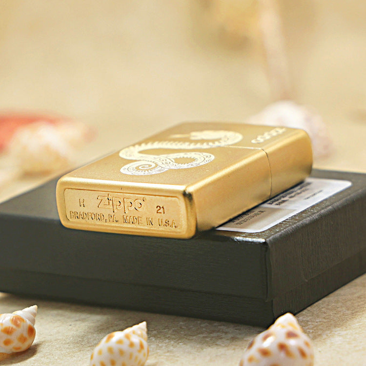 Zippo Snake Engraving - Animal Zodiac Collection - DS105