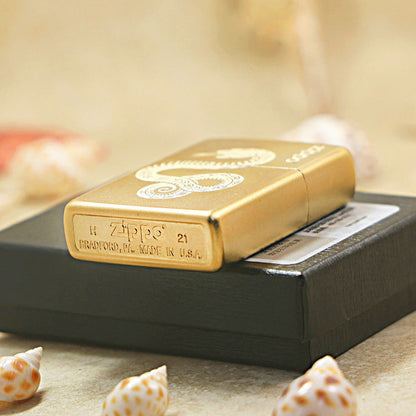 Zippo Snake Engraving - Animal Zodiac Collection - DS105